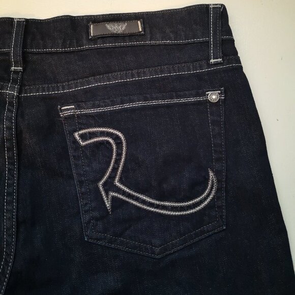 Rock & Republic Los Angeles Siella Ladies Dark Wash Jeans - Picture 6 of 11